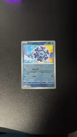 Cryogonal Master Ball Reverse Holo 027/086 SV11B: Black Bolt Pokemon Card NM - Image 1