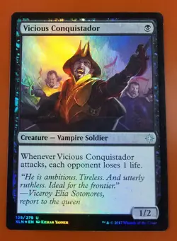 1x Vicious Conquistador (LP) | FOIL | Ixalan | MTG Magic Cards - Image 1