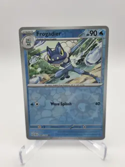 Pokemon Frogadier 040/142 SV07: Stellar Crown NM card Reverse Holo - Image 1