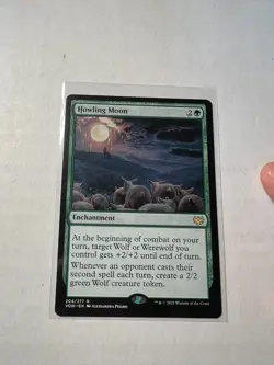 Howling Moon (Innistrad: Crimson Vow) MTG near_mint Magic Card - Image 1