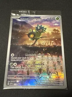 Teal Mask Ogerpon - 123, SV: Scarlet & Violet Promo Cards, Sealed Promo NM - Image 1