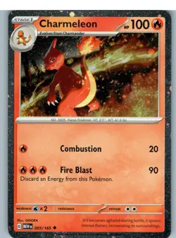 Charmeleon 005/165 Holo Promo Miscellaneous Cards & Products Pokemon Near Mint - Image 1