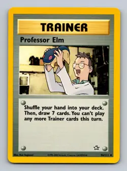 Professor Elm 96/111 Uncommon Neo Genesis Pokemon Unlimited NM - Image 1