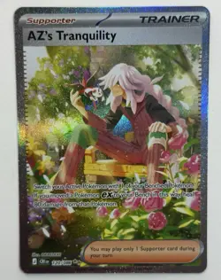 Pokemon TCG AZ's Tranquility Full Art Holo 120/086 - Image 1