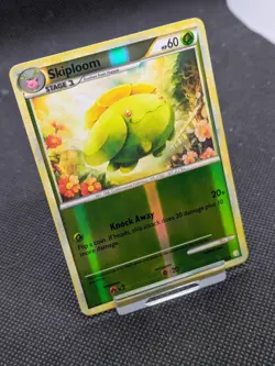Skiploom 51/123 Reverse Holo Heart Gold Soul Silver Pokemon LP-NM - Image 2