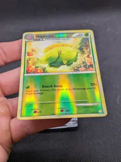 Skiploom 51/123 Reverse Holo Heart Gold Soul Silver Pokemon LP-NM - Image 3