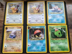 Pokemon yuka morii Neo Lot Of 6 HP-LP - Image 1