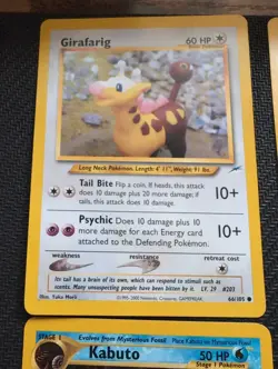 Pokemon yuka morii Neo Lot Of 6 HP-LP - Image 2