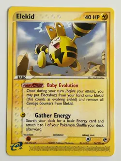 Elekid - 36/100 - Pokemon EX Sandstorm - Uncommon - Lightly Played - Image 1