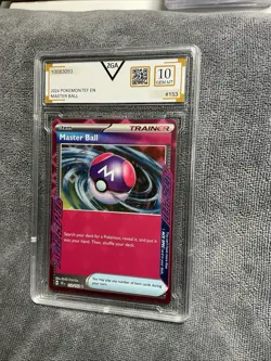 Master Ball 153/162 NM - Scarlet & Violet Temporal Forces - Pokemon TCG English - Image 1