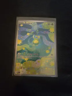 Pokemon TCG Budew 221/217 - Ascended Heroes Illustration Rare - Holo Full Art NM - Image 1