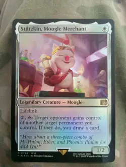 x1 Stiltzkin, Moogle Merchant - Foil R MTG Final Fantasy M/NM, English - Image 1