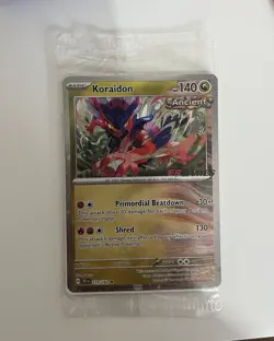 Koraidon 119/162 EB Games Stamped Exclusive Promo Pokemon TCG Temporal Forces ✅ - Image 1