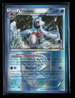 Froslass (Team Plasma) 23/101 Reverse Holo Rare Plasma Blast HP Pokemon - Image 1