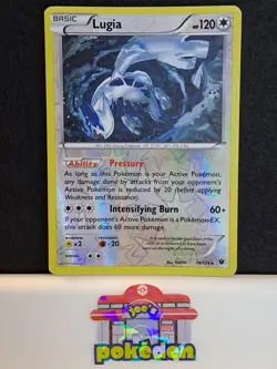 Lugia 78/124 Fates Collide Reverse Holo Pokemon TCG MP - Image 1
