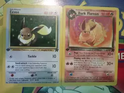 Vintage Pokemon Team Rocket 1st Edition Lot Flareon Kadabra Squirtle Lot Of 14 - Image 5