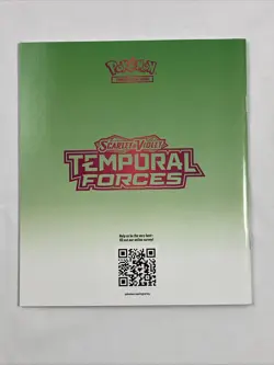 Pokemon TCG Scarlet & Violet: Temporal Forces Player's Guide ETB - With Tracking - Image 2