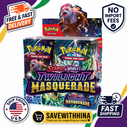 Pokemon TCG: Scarlet & Violet Twilight Masquerade Factory Sealed Booster Box - Image 1