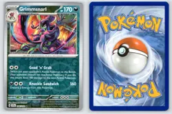 Grimmsnarl 96/142 Stellar Crown Rare Pokemon Reverse Holo LP - Image 1