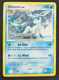 Pokemon - Glaceon Cosmos Holo 20/100 - 2008 DP Majestic Dawn - LP - Image 1