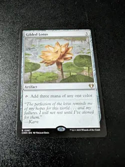 Gilded Lotus #387 (NM) Commander Masters CMM Magic MTG - Image 1