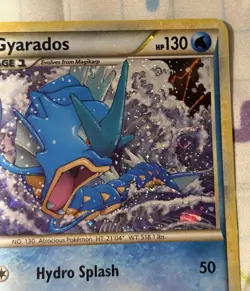 Pokemon TCG Gyarados 30/30 HGSS Trainer Kit: Gyarados & Raichu Holo (TWO SWIRLS) - Image 4