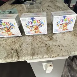 Pokemon TCG Prismatic Evolutions Elite Trainer Box Lot of 3 Eevee English 2025 - Image 1