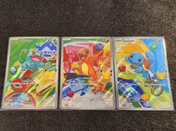 Pokemon First Partner Illustration Collection Series 1 Kanto Gen 1 LOT OF 3 SET - Image 1