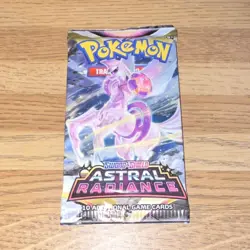 Pokemon TCG Astral Radiance Booster Pack Origin Forme Palkia Sealed Art 2022 - Image 1