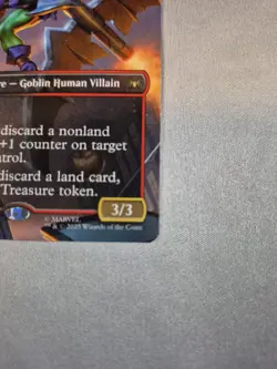 Green Goblin, Nemesis - Borderless Foil MTG Marvel's Spider-Man Eternal M/NM - Image 4