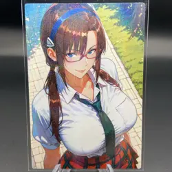 Mari Makinami Holographic Anime Collectible Trading Card - Image 1