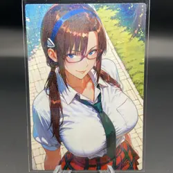 Mari Makinami Holographic Anime Collectible Trading Card - Image 2