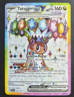Pokemon Card - Tatsugiri - Full Art Ultra Rare - Surging Sparks - 226/191 - NM - Image 1
