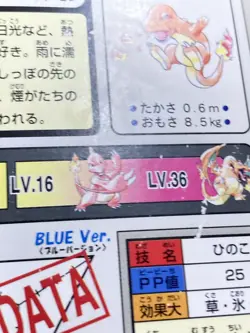 Pokemon Carddass Card Charmander File No. 4 Bandai Pocket Monsters 1997 Japan - Image 5