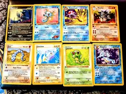 99-2002 Pokemon 1st Edition Non Holo Rare 159 Card Lot Lp Nm NICE Vintage Neo - Image 1