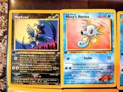 99-2002 Pokemon 1st Edition Non Holo Rare 159 Card Lot Lp Nm NICE Vintage Neo - Image 2