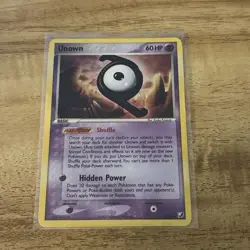 UNOWN Z Z/28 EX Unseen Forces HOLO rare Pokemon TCG card - Image 1