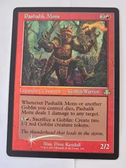 MTG - Pashalik Mons FOIL Retro Frame - Dominaria Remastered - Image 1