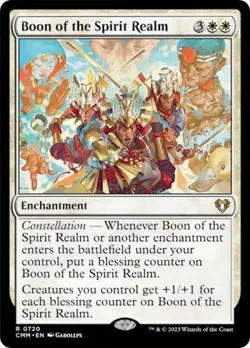 Boon of the Spirit Realm - Near Mint MTG Commander Masters - Image 1