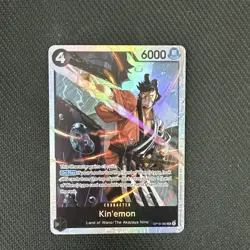 One Piece CCG - Kin'emon OP06-082 - Super Rare Foil Alt Art (English) - Image 1