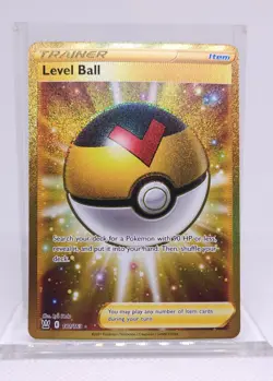 Pokemon Level Ball 181/163 Battle Styles Holo Gold Rare Secret Rare - Image 1