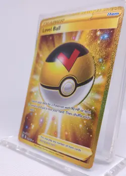 Pokemon Level Ball 181/163 Battle Styles Holo Gold Rare Secret Rare - Image 3