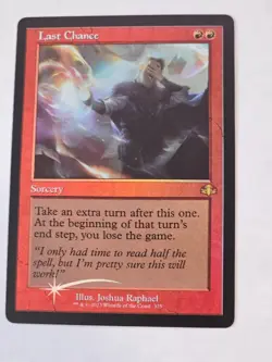 MTG - Last Chance FOIL Retro Frame - Dominaria Remastered - Image 1