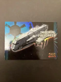 2015 Topps Star Wars Rebels - Imperial Freighter Foil Card - Image 1