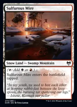 Sulfurous Mire - Near Mint MTG Kaldheim - Image 1