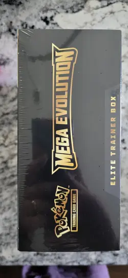 Mega Evolution Elite Trainer Box ETB Lucario Pokemon TCG Factory Sealed - Image 3