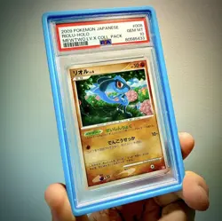 PSA 10 Riolu 008/012 Holo Mewtwo Collection Japanese Pokemon GEM MINT & Guard - Image 1