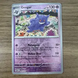 Gengar 094/165 Sv: Scarlet & Violet 151 Reverse Holo Pokemon TCG - NM/M - Image 1