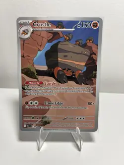 Crustle 130/086 Sv: Black Bolt Holo Illustration Rare Pokemon TCG - Image 1