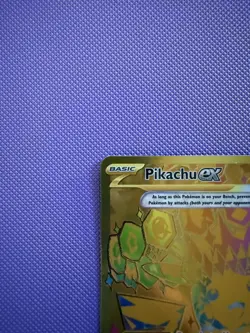 Pokemon TCG Pikachu ex 179/131 Prismatic Evolutions Hyper Rare | Near Mint - Image 3